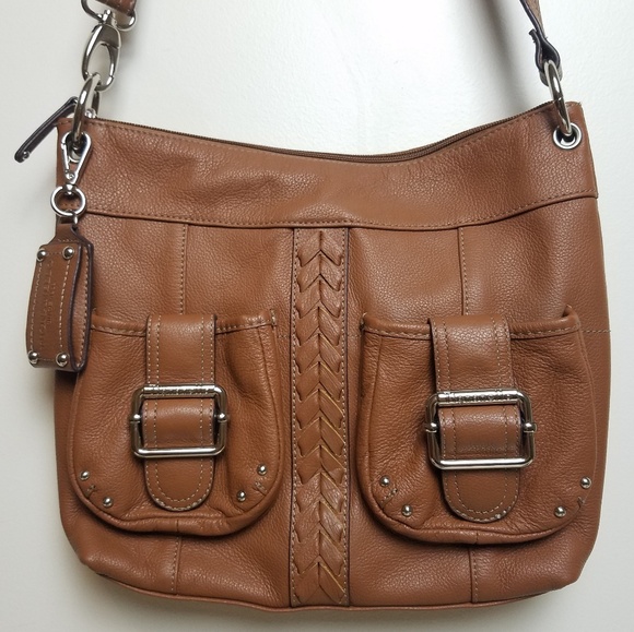 Tignanello Handbags - Tignanello Genuine Leather Crossbody
